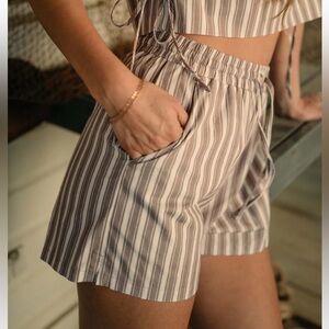Tribe Kelley Grayton Striped Shorts